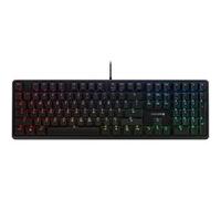 CHERRY G80-3000N RGB - Clavier - rétroéclairé - USB - International US - commutateur : CHERRY MX Silent Red - noir G