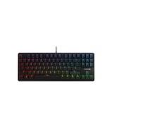 CHERRY G80-3000N RGB TKL, Clavier mécanique de Gaming Filaire sans pavé numérique, Disposition EU (QWERTY), rétro-éclairage RGB, Commutateurs d’Origine MX MX Red, Noir