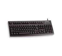 CHERRY G83-6105, Clavier Filaire pour Applications Industrielles, Disposition DE (QWERTZ), Touches Résistantes à l'abrasion, Facile à Nettoyer, Recyclable, Noir