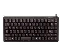CHERRY G84-4100 Compact Keyboard - Clavier - PS/2, USB - R.-U. - noir Noir G