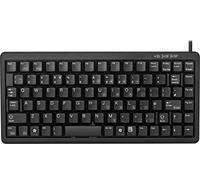 Clavier CHERRY G84-4100LCMBE-2 : 86 touches, Noir, Interface USB + PS/2, Câble 1.75m, Dimensions 282x132x27mm, Certifié c-tick/UL/VCCI/CE/FCC/VDE/BSMI