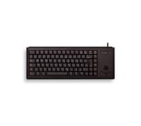 Compact-Keyboard G84-4400 - Clavier - PS/2 - Français - noir