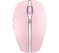 CHERRY GENTIX BT, Souris sans fil Bluetooth, Fonction multi-appareils jusqu’à 3 appareils, Résolution commutable (1000/2000 dpi), Alimentée par batterie, Cherry Blossom