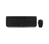 CHERRY GENTIX DESKTOP - Ensemble clavier et souris - sans fil - 2.4 GHz - Belge - noir