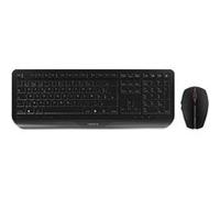 CHERRY GENTIX DESKTOP - Ensemble clavier et souris - sans fil - 2.4 GHz - Belge - noir G
