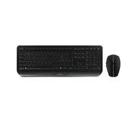 CHERRY GENTIX DESKTOP - Ensemble clavier et souris - sans fil - 2.4 GHz - Suisse - noir