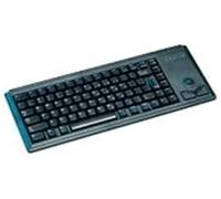 CHERRY GENTIX Desktop, Ensemble Clavier et Souris sans Fil, Disposition française (AZERTY) marquage des Touches Durable, Design Ergonomique, alimenté par Batterie, Noir