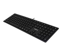 CHERRY Clavier KC 6000 SLIM USB EU noir