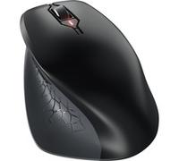 CHERRY STREAM MOUSE COMFORT - Souris - ergonomique - pour droitiers - optique - 6 boutons - sans fil - 2.4 GHz - récepteur sans fil USB - noir