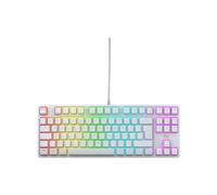 CHERRY K4V2 TKL Blanc - Clavier Gaming Mécanique USB AZERTY Français - Cherry MX2A Red - Rétroéclairage LED RGB - Anti-ghosting N-Key Rollover