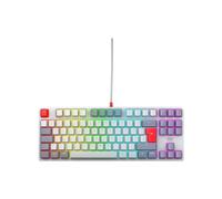 CHERRY K4V2 TKL : Clavier mécanique QWERTZ Allemand, Cherry MX2A Red, Rétroéclairage LED RGB, USB, Anti-ghosting, 68 touches