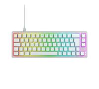 XTRFY K5V2 - clavier mecanique personnalisable - format 65% - Switches Hot Swap CHERRY MX2A Red - Blanc