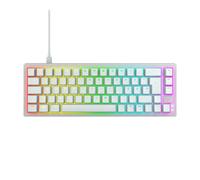 CHERRY K5V2RGBWS - Clavier de jeu, USB, RVB, MX2A RED, blanc, FR