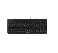 CHERRY KC 1000, Clavier Filaire, Disposition Allemande (QWERTZ), Plug & Play Via Un Port USB, Design Plat, Frappe silencieuse, Noir