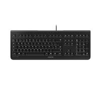 CHERRY KC 1000, Clavier Filaire, Disposition Portugaise (QWERTY), Plug & Play Via Port USB, Design Plat, Frappe Silencieuse, Noir