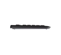 CHERRY KC 1000 Clavier Filaire USB QWERTZ Allemand, 10 Millions de Frappes, Touches Silencieuses, Dimensions 458x170x20mm, Noir
