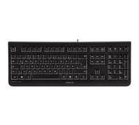 CHERRY Clavier filaire KC 1000 – QWERTZ Suisse, USB Plug & Play, plat et silencieux, noir