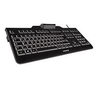 Cherry KC 1000 SC-Clavier Anglais (-USB-USB Anglais Filaire USB 0-50 °C,) Noir