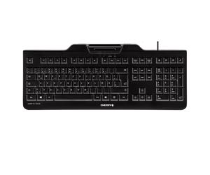 CHERRY KC 1000 SC clavier Bureau USB QWERTY Anglais américain Noir