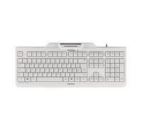 CHERRY KC 1000 SC clavier Bureau USB QWERTY Anglais britannique Gris