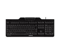 CHERRY KC 1000 SC - Clavier - USB - Français - noir