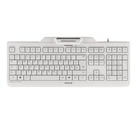 CHERRY KC 1000 SC - Clavier - USB - R.-U. - gris pâle G