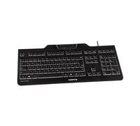 Cherry KC 1000 SC - Taille complète (100%) - filaire - USB - noir