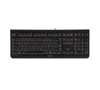 CHERRY KC 1000, Taille réelle (100 %), Avec fil, USB, QWERTZ, Noir JK-0800IT-2