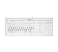 CHERRY KC 1068 - Clavier - 100% - full size - lavable - USB - QWERTZ - Suisse - blanc, gris