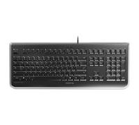 CHERRY Clavier KC 1068 – Disposition EU QWERTY, désinfectable, filaire, frappe silencieuse, noir