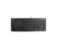 CHERRY KC 1068 Clavier Bureau USB QWERTY US Noir - 108 Touches, Câble 1.8m, IP68, Durée de Vie 10M Frappes - JK-1068EU-2
