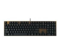 CHERRY Clavier KC 200 MX – Complet USB QWERTY espagnol – MX2A Silent Red – Noir