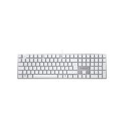 CHERRY KC 200 MX clavier Universel USB QWERTZ Allemand Argent, Blanc