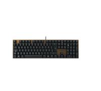 CHERRY KC 200 MX clavier Universel USB QWERTZ Allemand Noir, Bronze