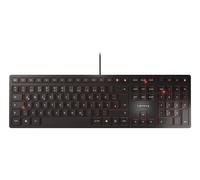 CHERRY KC 6000 Slim clavier Universel USB QWERTZ Allemand Noir