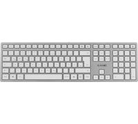 CHERRY KC 6000 SLIM - Clavier - USB - Allemagne - Commutateur de touches : CHERRY SX - argenté