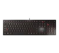 Clavier CHERRY KC 6000 Slim avec fil USB noir - commutateur à clé CHERRY SX