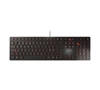 CHERRY KC 6000 SLIM - Clavier - USB - Pan Nordic - commutateur : CHERRY SX - noir