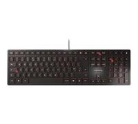 CHERRY KC 6000 SLIM - Clavier - USB - R.-U. - commutateur : CHERRY SX - noir Noir G