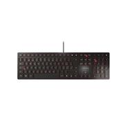 CHERRY KC 6000 SLIM clavier USB Suisse Noir