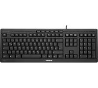 CHERRY STREAM clavier Bureau USB QWERTZ Allemand Noir