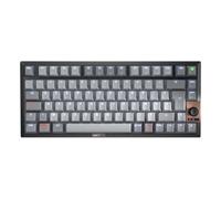 CHERRY KW 300W MX clavier Maison USB + Bluetooth AZERTY Français Noir, Cuivre, Gris