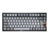 CHERRY Clavier mécanique compact KW 300W MX Hot-Swap AZERTY Éclairage blanc MX2A Silent Red Noir