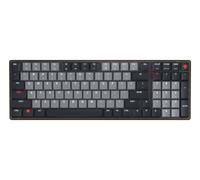 CHERRY KW 550 MX LP clavier maison/bureau USB + Bluetooth QZERTY Anglais américain Noir