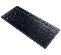 CHERRY KW 7100 MINI BT Bluetooth Clavier allemand, QWERTZ bleu Touches à frappe silencieuse, fonction Multipair