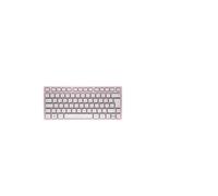 CHERRY KW 7100 MINI BT Clavier Bluetooth 5.1 QWERTZ Allemand Rose, Cherry SX, 79 Touches, 2xAAA, 295x129x27mm, JK-7100DE-19