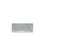 CHERRY KW 7100 MINI BT Clavier Bluetooth AZERTY Français Menthe - Cherry SX, 79 Touches, Bluetooth 5.1, 295.49 x 129.03 x 26.94 mm