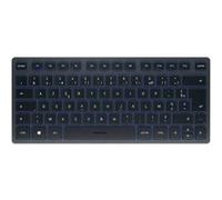 CHERRY KW 7100 MINI BT - Clavier - sans fil - Bluetooth 5.1 - AZERTY - Français - commutateur : CHERRY SX G