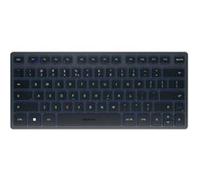 CHERRY KW 7100 MINI BT - Clavier - sans fil - Bluetooth 5.1 - QWERTY - Europe - commutateur : CHERRY SX - bleu ardoise G