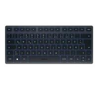 CHERRY KW 7100 MINI BT - Clavier - sans fil - Bluetooth 5.1 - QWERTZ - Allemand - commutateur : CHERRY SX G